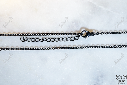 20" + 2" Extender 2mm Cable Chain (Stainless Steel)