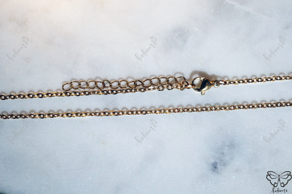 20" + 2" Extender 2mm Cable Chain (Stainless Steel)