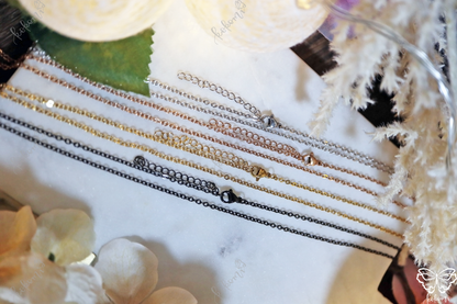 20" + 2" Extender 2mm Cable Chain (Stainless Steel)